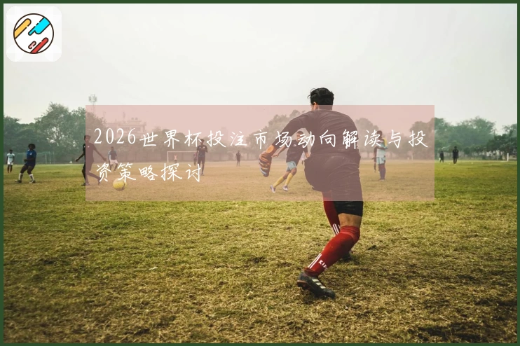 2026世界杯投注市场动向解读与投资策略探讨