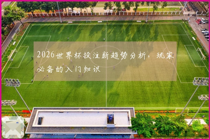 2026世界杯投注新趋势分析，玩家必备的入门知识